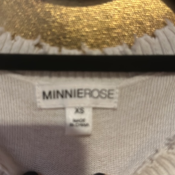 Minnie Rose white light weight 95% cotton 5% cashmere - Picture 3 of 5